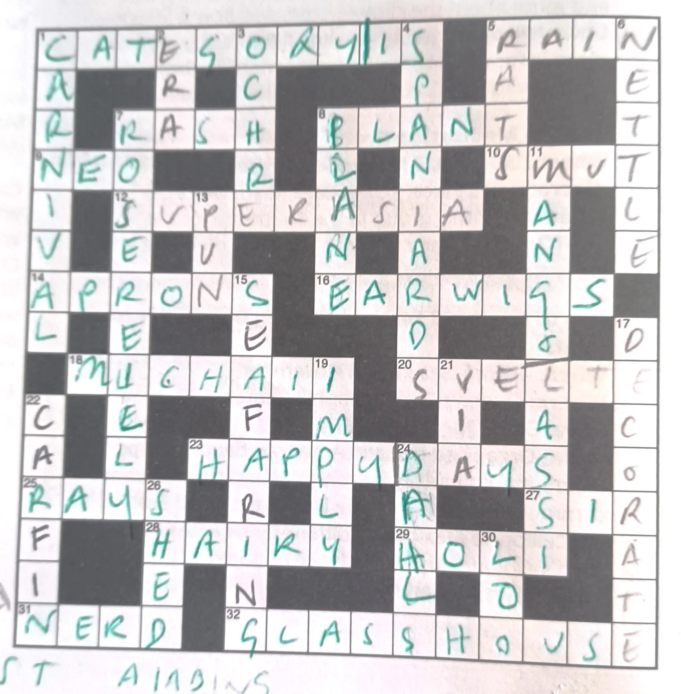 Crossword hints deals